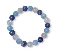 Enchanted Therapist Pulsera de energía con infusión de reiki, pulsera del zodiaco Piscis, regalo de Reiki, pulseras de reiki, joyas de reiki, pulseras de piedras preciosas, pulseras de cristal, 7