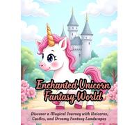 Enchanted Unicorn Fantasy World: whimsical unicorn coloring book, castle scenes coloring book, fantasy landscape art, creative coloring pages for ... stress relief, fun unicorn activities for all