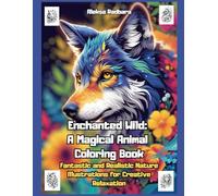 Enchanted Wild: A Magical Animal Coloring Book: Fantastic and Realistic Nature Illustrations for Creative Relaxation
