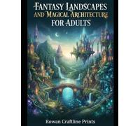 Enchanted Worlds Coloring Book: Fantasy Landscapes and Magical Architecture for Adults