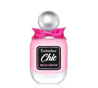 Enchanteur Chic Belle Amour Eau de Toilette - Perfume floral afrutado para mujer, notas de manzana y melón, detalles de grosella negra, fragancia elegante para regalar o uso diario