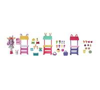 Enchantimals Muñeca con mascota City Tails – Mercado Becker Bunny y Swoosh, +35 accesorios 4+ años