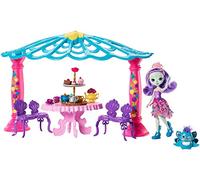 Enchantimals Coffret - Mini muñeca El salón de The de Mme Pavo Real (FRH49)
