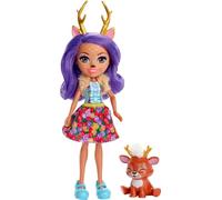 Enchantimals Danessa Deer y Sprint, muñeca con Mascota, Surtido, 75