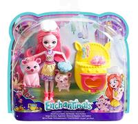 Enchantimals Fiesta pastelera, muñeca con accesorios (Mattel FJJ28)