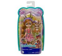 Enchantimals - Gabriela Gazelle y Racer - Pack muñeca y mascota