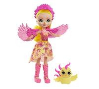 Enchantimals GYJ04 Muñeca Fénix con Fénix Mascota de Juguete, Multicolor