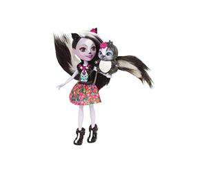 Enchantimals Muñeca con mascota Sage Skunk (Mattel DYC75) , color/modelo surtido