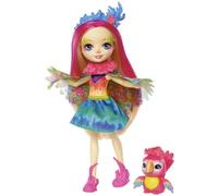 Enchantimals- Peeki Parrot, Muñeca, Multicolor (Mattel FJJ21)