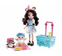 Enchantimals - Picnic en el parque Pack de 3 muñecas con mascotas (Mattel FVJ80)