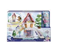 Enchantimals- Vamos de Chalet de esquí Pack con muñeca y Accesorios (Mattel GRW92-9633)