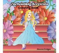 Enchanting Serpents Coloring Book: Fantasy and Mythology Coloring Pages Featuring Medusa