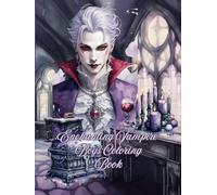 Enchanting Vampire Boys Coloring Book