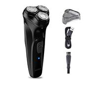 Enchen Blackstone Men Shaver, 3D 5W Recargable Inteligente Cortadora de Afeitado de Barba Antitarjeta eléctrica (Negro)