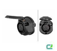 Enchufe 12V Pernos 13-polig 11446 N-Typ HELLA para Aebi Auwärter BMW