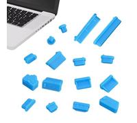Enchufe a prueba de polvo - Tapa de enchufe USB | Protectores de puerto para computadora portátil de silicona duradera, tapones a prueba de polvo, tapas de conector RJ45, tapones de polvo tomados