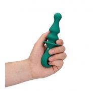 Enchufe anal vibratorio dildo falo vibrador anal pero recargable de silicona
