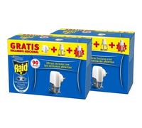 Enchufe Anti Mosquitos Raid Eléctrico Líquido 90 Noches Pack 2 Uds