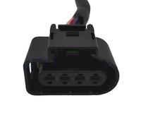 Enchufe Arnés Conector Compatible Con A4 A6 Q5 Q7 8K0973724 Conector Automotriz Impermeable De 4 Pines Enchufe De Bobina De Encendido Accesorios De Piezas De Automóvil(1pcs With Wire)