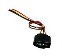 Enchufe Arnés Conector Compatible Con A4 L4 1.8L 1997-2006 Para A6 V6 2002-2009 Para A3 L4 2006-2009 Conector Bobina Encendido Cable Cableado Enchufe Arnés 480973724(1pcs with wire)