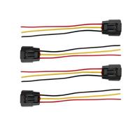 Enchufe Arnés Conector Compatible Con Chrysler Para Sebring 2.4 2001 2002 2003 2004 2005 2006 2007 Conector De Bobina De Encendido Arnés Enchufe GN10191 MD362907(4pcs)