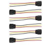 Enchufe Arnés Conector Compatible Con Chrysler Para Sebring 2.4 2001 2002 2003 2004 2005 2006 2007 Conector De Bobina De Encendido Arnés Enchufe GN10191 MD362907(6pcs)