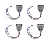 Enchufe Arnés Conector Compatible Con Infiniti Para QX56 2004-2010 Para M35 2006-2010 Para EX35 2008-2012 Para FX50 2009-2012 Conector De Clavija De Bobina De Encendido 22448-4M500(4pcs)