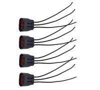 Enchufe Arnés Conector Compatible Con Mitsubishi Para Carisma 1.6 1.8 1995-2006 Para ASX 1.8 2.0 2010-2015 Para Space Para Wagon 2.0 1992-2004 Enchufe Arnés Bobina Encendido 1832A016(4pcs)