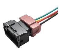 Enchufe Arnés Conector Compatible Con Mitsubishi PB185-04326 4 Pines Bobina De Encendido Inyector Enchufe Sensor De Acelerador Conector Cable Hembra Coche Enchufe Impermeable(B style)