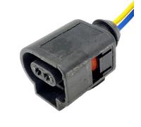 Enchufe Arnés Conector Compatible Con VW 1J0973702 2 Pines Bobina De Encendido Sensor De Temperatura Enchufe Válvula De Deflación Conector De Clavija Eléctrica Accesorios