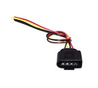 Enchufe Arnés Conector Compatible Con VW Para Touran 2016 Para Transporter 2016 1J0973724 648245-1 1J0998724 Arnés De Cableado De Conector De Bobina De Encendido(1Pcs with wires)