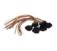 Enchufe Arnés Conector Compatible Con VW Para Touran 2016 Para Transporter 2016 1J0973724 648245-1 1J0998724 Arnés De Cableado De Conector De Bobina De Encendido(6Pcs with wires)