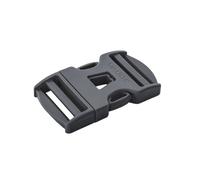 Enchufe bucle Steckschnalle 38 Mm Dual Ajuste (Black)