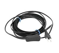 Enchufe de 1-10m con interruptor de encendido y cable calefactor autoajustable for línea de medición de temperatura anticongelante de tubería de agua(2 meters)