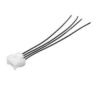 Enchufe de Arnés de Luz Trasera de 4 Pines, Enchufe de Cable de Luz Trasera KIMISS, Enchufe de Conector de Arnés de Cable de Luz Trasera ABS para Grande Punto 2006-2012