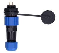 Enchufe de aviación, Conector Duradero, Estable, Seguro y confiable para máquinas controladas por Programa (2 núcleos)