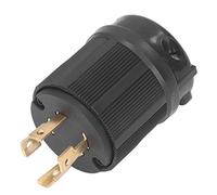 Enchufe de bloqueo industrial de 4 agujeros PA66 Generador de latón Ejecute de servicio pesado Alto rendimiento para secadoras AC260450V 30A