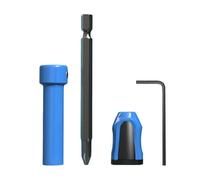 Enchufe de broca de destornillador, adaptador de broca - Adaptador de enchufe de impacto,Biela para carpintería, fuerte limitador magnético para carpintería para trabajar la pierna