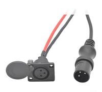 Enchufe de carga para vehículos eléctricos con material resistente a altas temperaturas y protección impermeable para cabeza CANON que soporta carga eficiente (E)