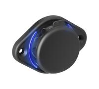 Enchufe de cargador USB para coche, puertos de carga rápida de 12/24 V, toma de corriente PD impermeable tipo C | Carga fiable para múltiples vehículos para barco, autobús, carrito de golf