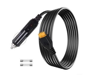 Enchufe de coche para cable hembra XT60 18AWG para generadores solares, kits educativos y equipos de entrenamiento de energía renovable (3 metros)
