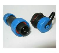 Enchufe de conector circular SP16 con protección impermeable IP68 para soluciones confiables de montaje en panel (7 pines)
