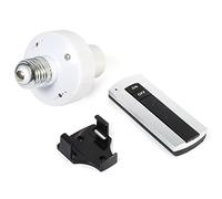 Enchufe de control remoto, tornillo E27 Control remoto inalámbrico Luz Portalámparas Portalámparas Winner Cap Socket Switch 220V Radio para portalámparas Cap Socket Switch 20M Distancia de control rem