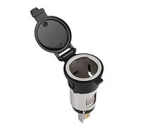 Enchufe de encendedor de cigarrillos, 12-24 V encendedor de cigarrillos Tomacorriente Adaptador de receptáculo Toma de corriente Encendedor de cigarrillos Enchufe hembra para automóvil Motocicleta