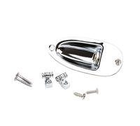 Enchufe de entrada de salida para guitarra de barco de 6,35 mm, accesorios de repuesto para guitarra eléctrica mono
