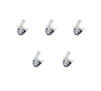 Enchufe de entrada mono hembra de 1/10.2 cm para guitarra eléctrica y bajo
