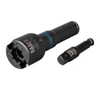 KLEIN TOOLS Enchufe de impacto cuadrado 4 en 1 NRHD4