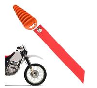 Enchufe de lavado | Silenciador de escape de goma, enchufe de escape Dirtbike con serpentinas para silenciador de escape de silenciadores, retirar antes de comenzar