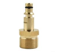 Enchufe de lavadora a presión M22 a adaptador de manguera de conexión rápida, entrada de latón macizo y acoplamiento de salida de la serie K para para Nilfisk para