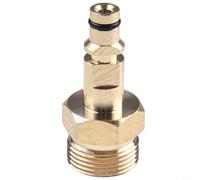 Enchufe de lavadora a presión M22 para conectar rápidamente, adaptador de manguera de entrada de latón macizo y acoplamiento de salida de la serie K para Nilfisk para Bosch
